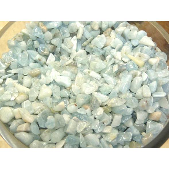【メール便OK】 さざれ石 浄化 アクアマリン 250g 小粒 高級天然石 天然石チップ | 