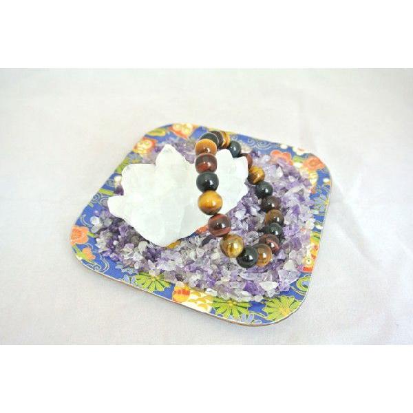 浄化インテリアセット【水晶クラスター＋選べる５色のさざれ石・上げたい運気をチョイス♪】お皿付き |  | 01