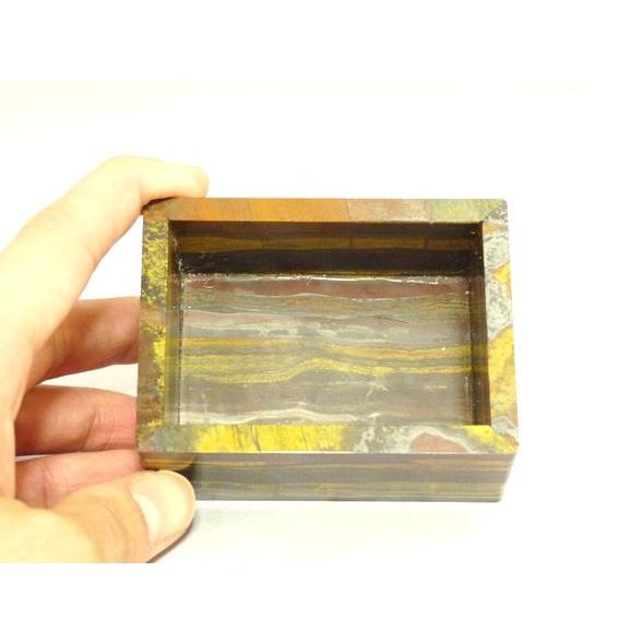 アイアンタイガー タイガーアイ 小物入れ 天然石製置物 パワーストーンオブジェ 雑貨 |  | 03