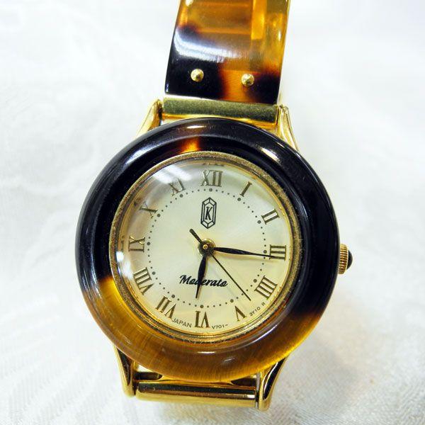 べっ甲 高級品 時計 丸型 長寿 縁起物 : 横浜中華街龍 - 通販 - Yahoo