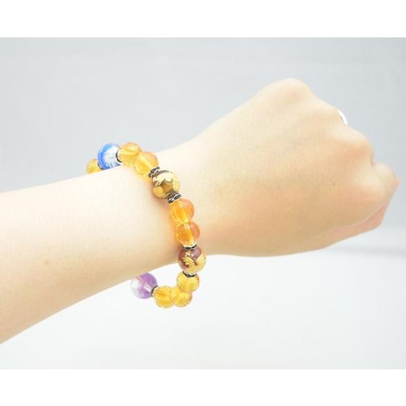 五つの鳳凰 カラー彫り鳳凰 平和 寿福 願望の実現 パワーストーンブレスレット |  | 02