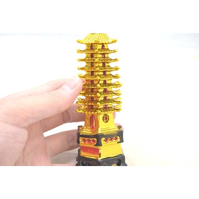 文昌塔 樹脂製置物 ぶんしょうとう 金 学力向上 試験勉強 受験合格 |  | 03