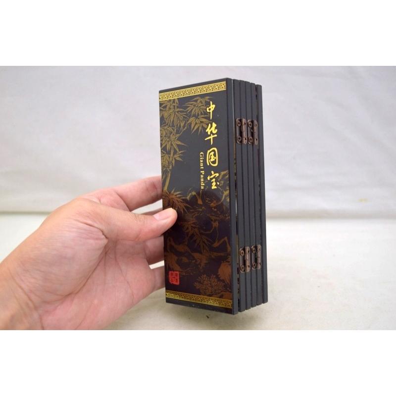 複製/段忻然/熊猫/パンダ図/中国/工芸/布袋屋掛軸HK-8 複製/段