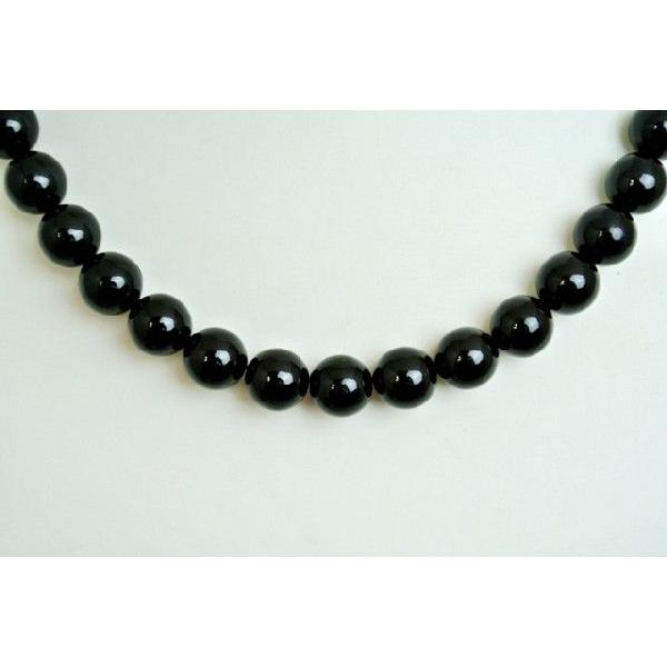 黒珊瑚 首飾り 12mm玉使用 丸型耳飾り アクセサリーセット ブラックコーラル 天然石製品 イヤリングサイズ選択式 |  | 01