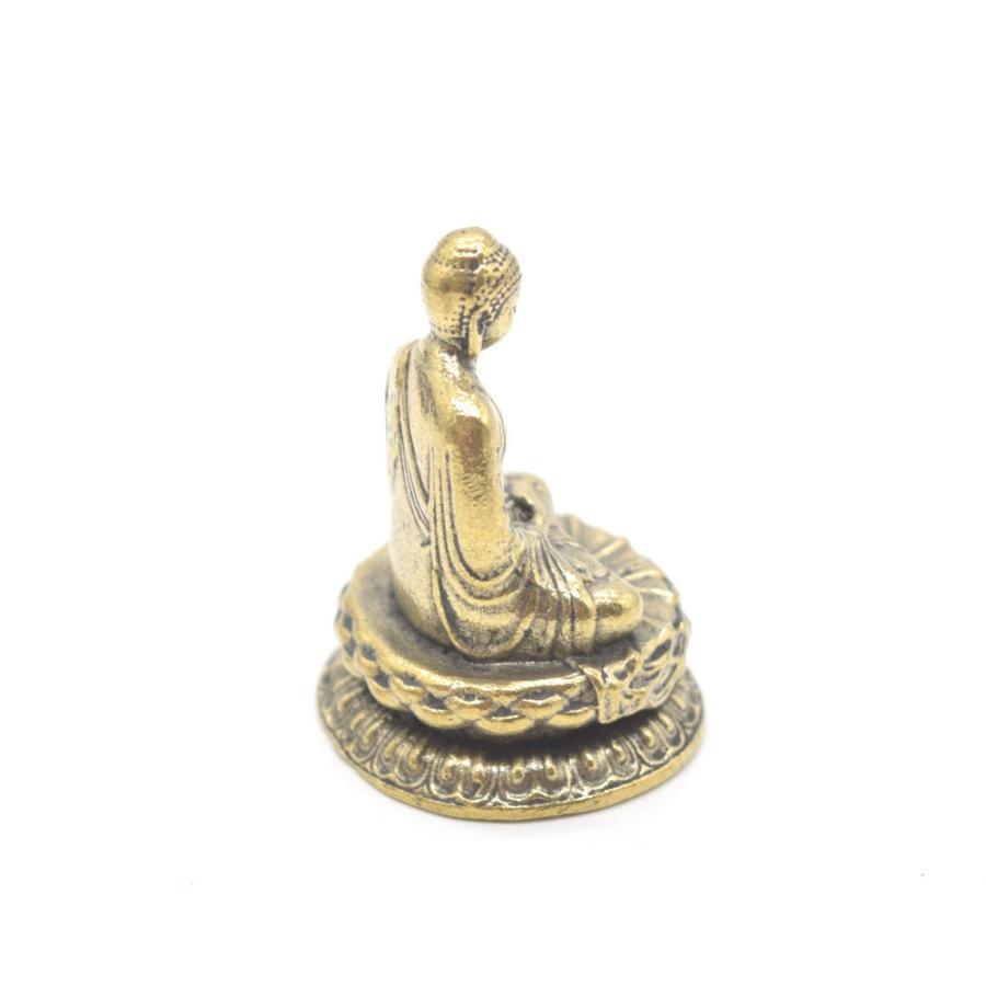 如来の置物 仏像 座像 金属製 ミニサイズ 5cm |  | 03