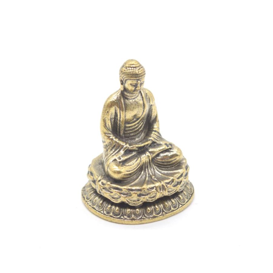 如来の置物 仏像 座像 金属製 ミニサイズ 5cm |  | 04
