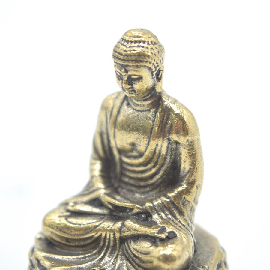 如来の置物 仏像 座像 金属製 ミニサイズ 5cm |  | 06