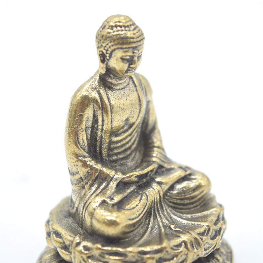 如来の置物 仏像 座像 金属製 ミニサイズ 5cm |  | 07