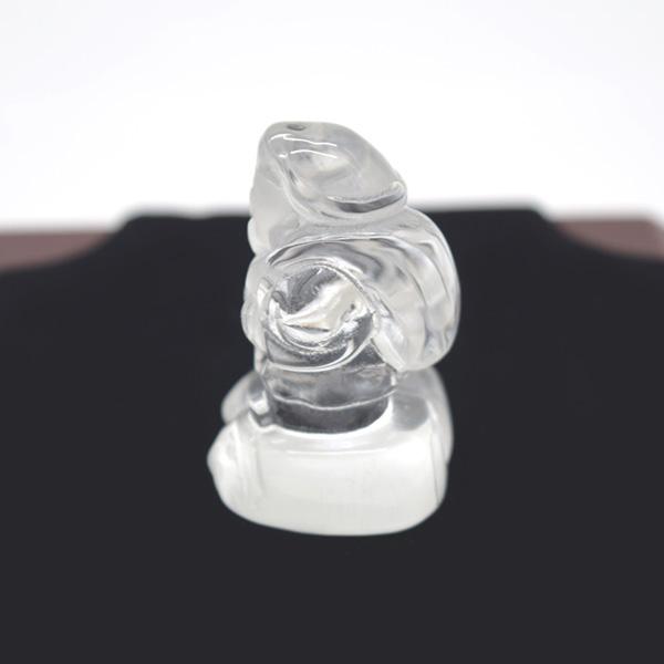 大黒天 置物 天然石 水晶 神様の置物 彫刻 4.5cm : 横浜中華街龍