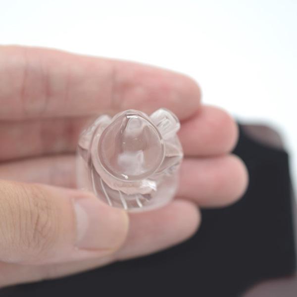 大黒天 置物 天然石 水晶 神様の置物 彫刻 4.5cm : 横浜中華街龍