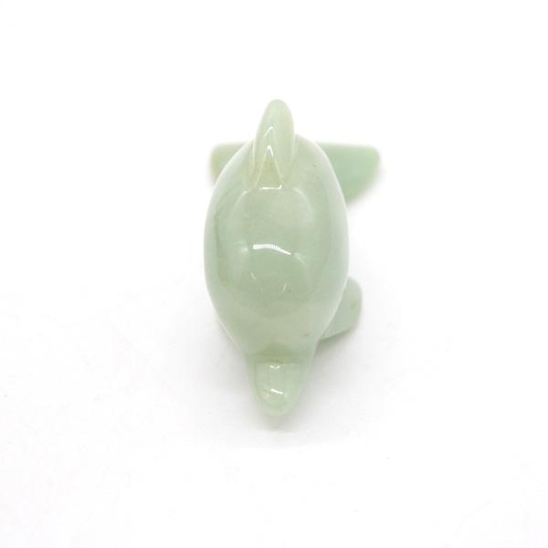 海豚 イルカの置物 アベンチュリン 4cm 天然石製 : 横浜中華街龍