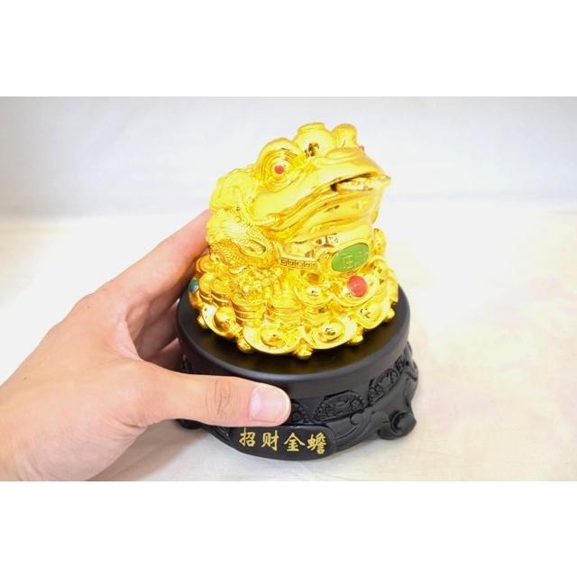 三本脚のカエルさん、三脚せんじょ、縁起物、カエル置物、陶器人形、置物 三本脚のカエルさん、三脚せんじょ、縁起物、カエル置物、陶器人形