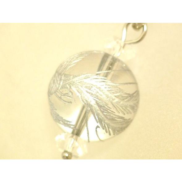 【メール便OK】 クリスタル 鳳凰 フェニックス 銀彫り 3色タイガーアイ 虎目石 天然石ストラップ |  | 02