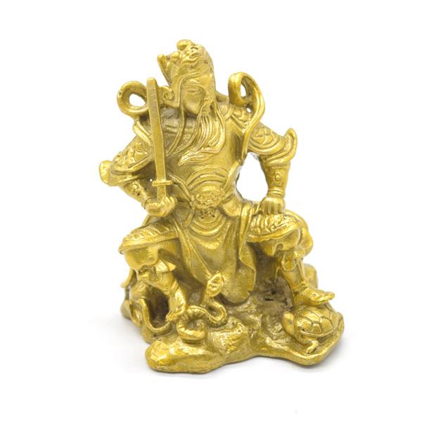 玄天上帝 玄武大帝 真武大帝 北極大帝 銅製 置物 7.5cm 道教の神様 |  | 04