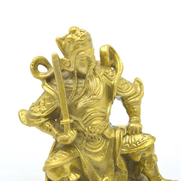 玄天上帝 玄武大帝 真武大帝 北極大帝 銅製 置物 7.5cm 道教の神様 |  | 07