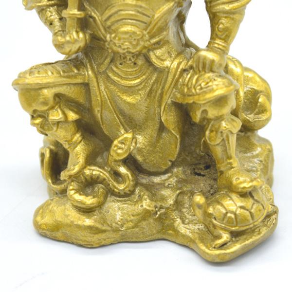 玄天上帝 玄武大帝 真武大帝 北極大帝 銅製 置物 7.5cm 道教の神様 |  | 08