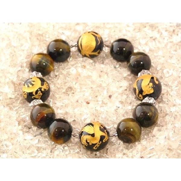 四神ブレス ブルータイガーアイパワーストーン 16mm |  | 01