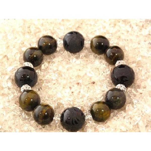 四神ブレス ブルータイガーアイパワーストーン 16mm |  | 01