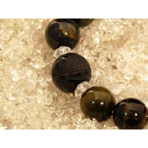 四神ブレス ブルータイガーアイパワーストーン 16mm |  | 03