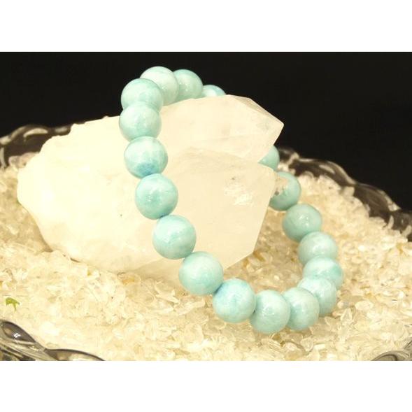 ラリマー 曹灰針石 パワーストーン 天然石ブレスレット 10mm玉 | 