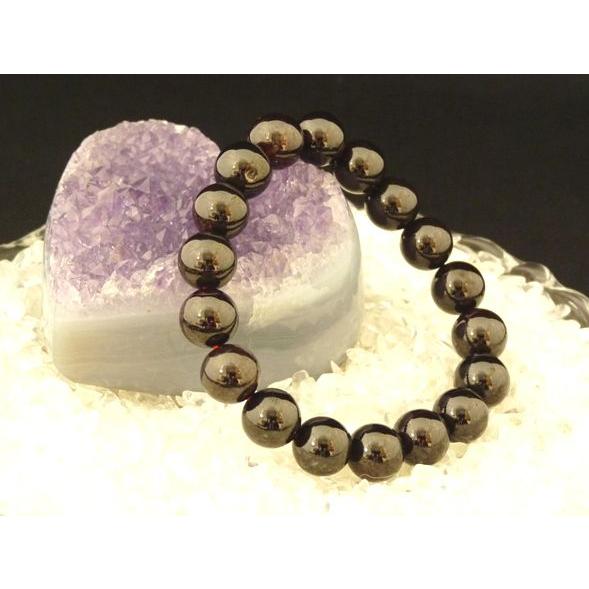 ガーネット 柘榴石 10mm パワーストーン 天然石ブレスレット 努力が実る 目標達成 | 