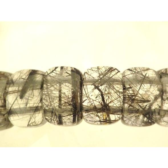 ブラックルチルクオーツ（黒針水晶）【金運・勝ち運・仕事運UP!!】パワーストーンブレスレット　◆一点もの◆ |  | 04