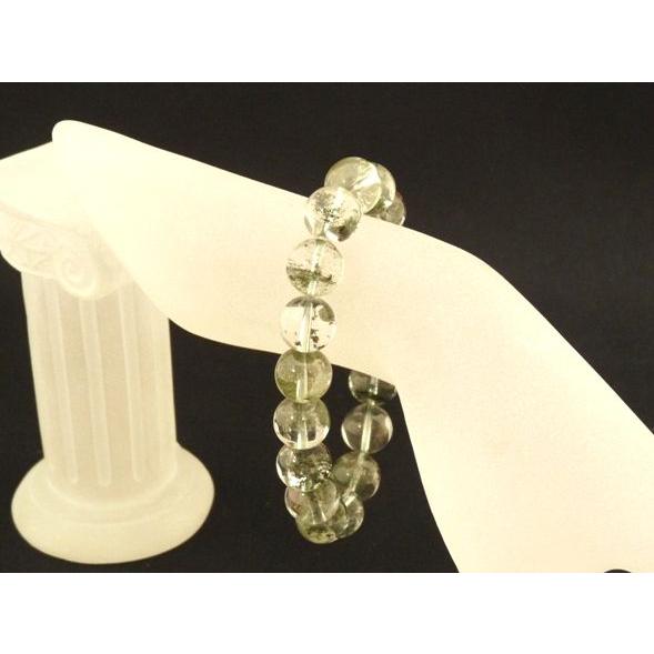 【仕事運up！順調にお金が入る♪】グリーンファントム（緑幽霊）【正財運】ブレスレット　【11mm】　◆一点もの◆ |  | 01