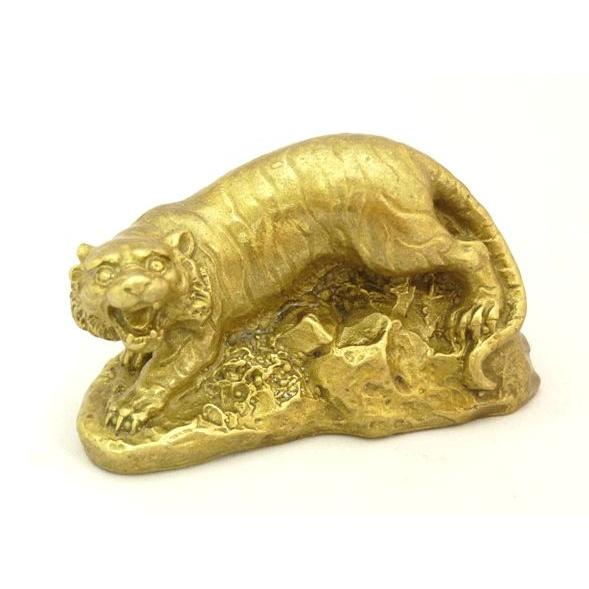 虎 寅 銅製置物 風水インテリア 厄除け 4cm | 