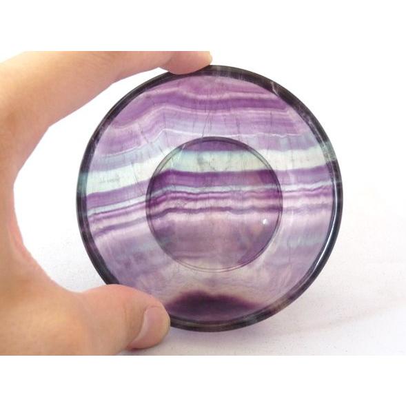 勉強運 受験運UP フローライト 蛍石 天才の石 お椀型置物 : 横浜中華街