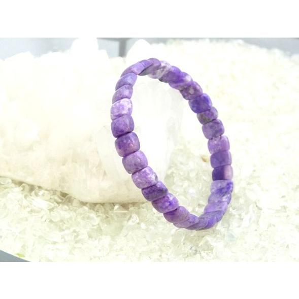 スギライト 杉石 パワーストーン 天然石ブレスレット 幅8mm Sサイズ | 