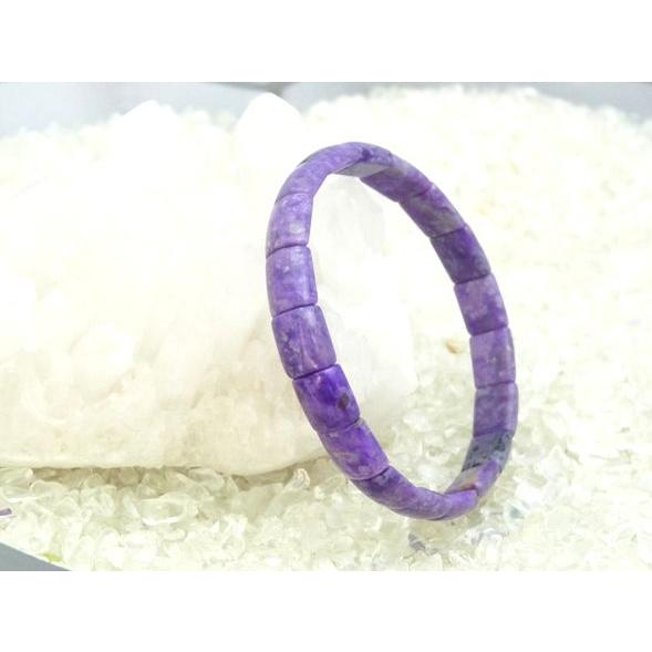 スギライト 杉石 パワーストーン 天然石ブレスレット 幅8mm Sサイズ | 