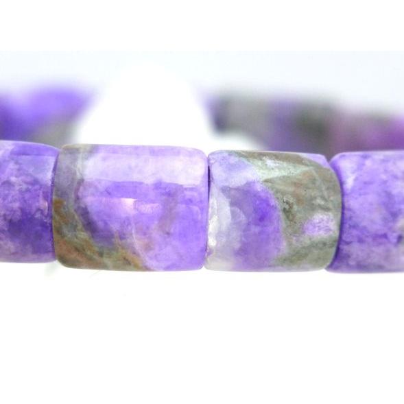 スギライト 杉石 パワーストーン 天然石ブレスレット 幅9mm Sサイズ |  | 04