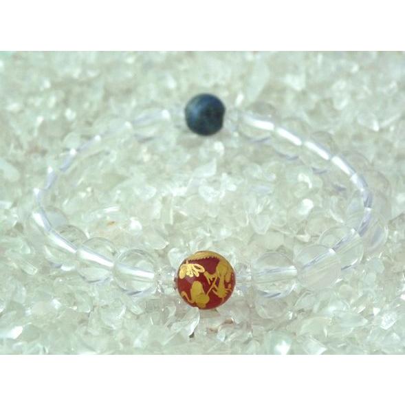 龍 金彫りメノウ ラピスラズリ 全体運 パワーストーンブレスレット |  | 01