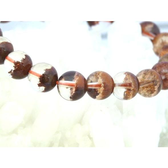 ガーデンクォーツ 庭園水晶 黄色 パワーストーン 天然石ブレスレット 9mm玉 |  | 02