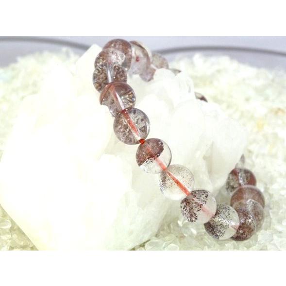 【希少！！】レッドファントム（赤幽霊）パワーストーンブレスレット【10mm玉】◆一点もの◆ | 