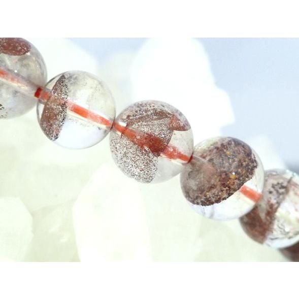 【希少！！】レッドファントム（赤幽霊）パワーストーンブレスレット【10mm玉】◆一点もの◆ |  | 01