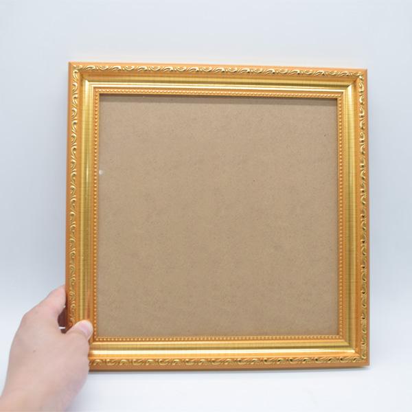 花文字ディスプレイ用 額縁 金色額 正方形 25×25cm : 横浜中華街龍