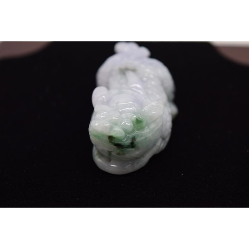 貔貅 翡翠 ジェイド ひすい  天然石 置物 4.5cmの画像