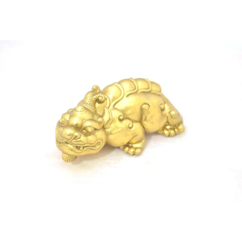 貔貅 ヒキュウ 銅製置物 中 単品 : 横浜中華街龍 - 通販 - Yahoo