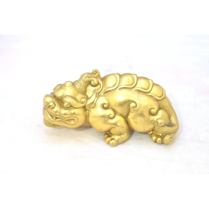 銅製置き物　ヒキュウ　貔貅　一対 Amazon.co.jp: 貔貅 ヒキュウ 雄雌セット 一対 銅製 置物 ひきゅう