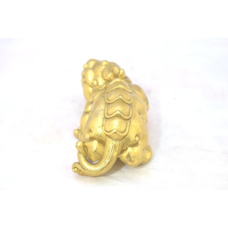 貔貅 ヒキュウ 銅製置物 中 単品 : 横浜中華街龍 - 通販 - Yahoo