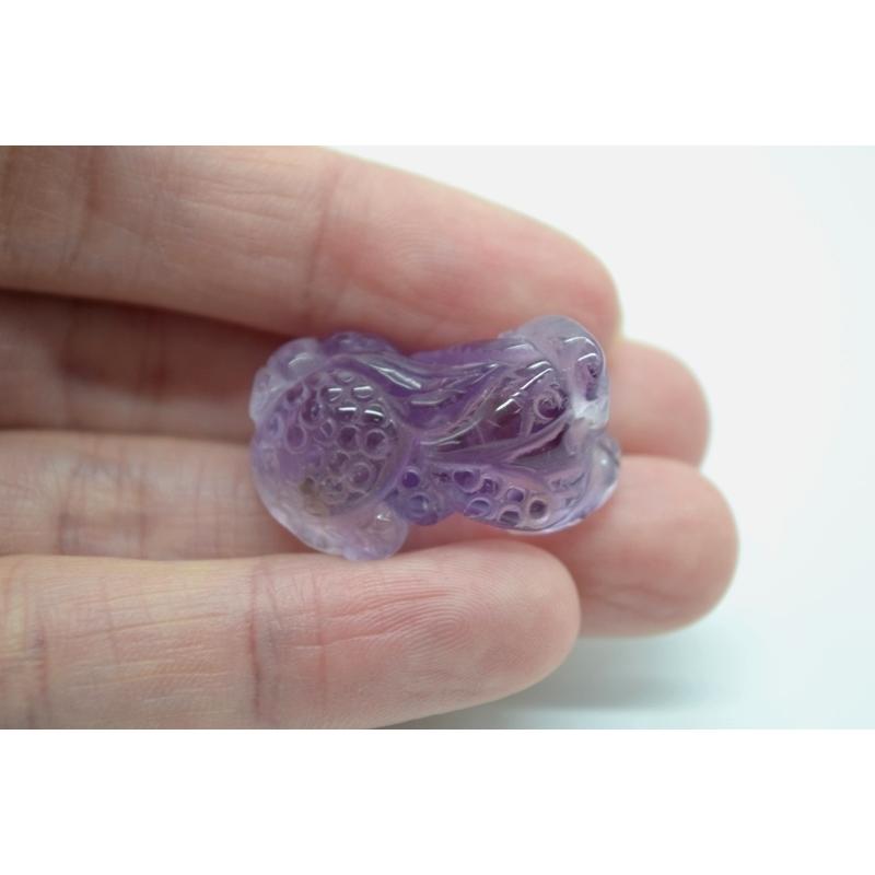 貔貅 ヒキュウ アメジスト 紫水晶 パワーストーン 天然石パーツ 貔貅 ヒキュウ アメジスト 紫水晶 パワーストーン 天然石パーツ