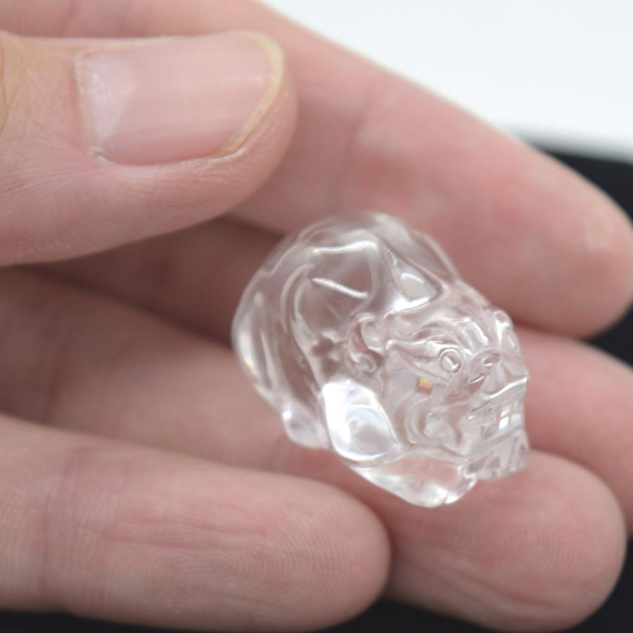 貔貅の置物 ヒキュウ 水晶 天然石 2.5cm : 横浜中華街龍 - 通販
