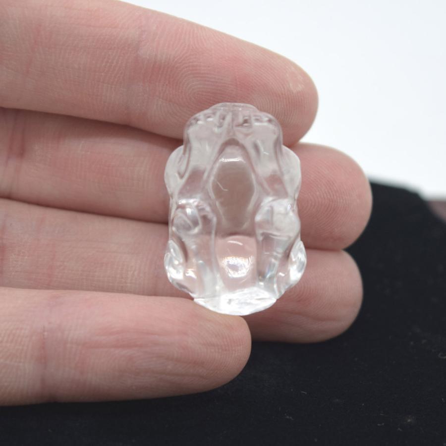 貔貅の置物 ヒキュウ 水晶 天然石 2.5cm : 横浜中華街龍 - 通販