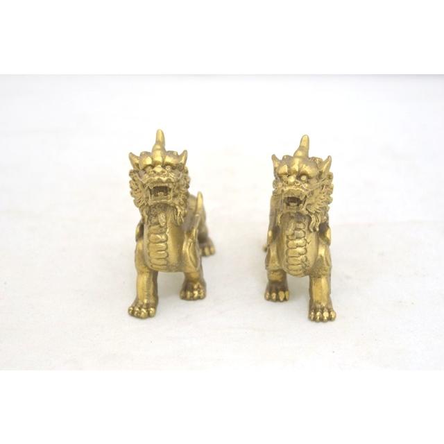 貔貅 置物 ヒキュウ ペアセット 銅製 : 横浜中華街龍 - 通販