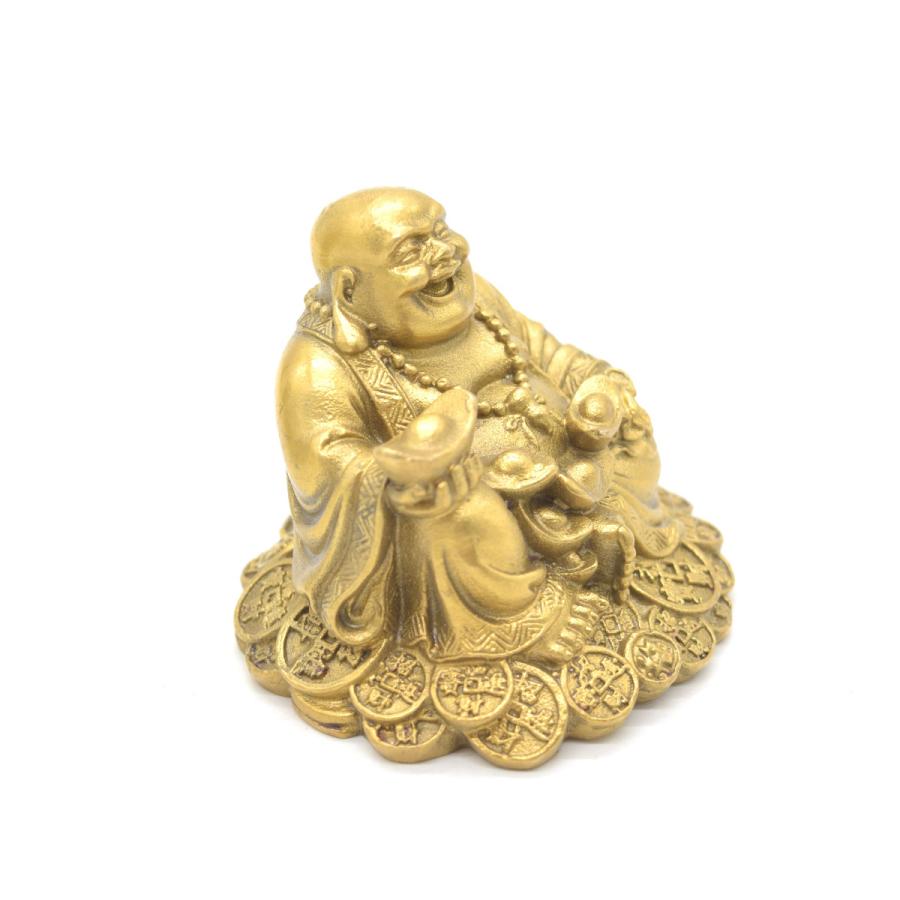 布袋様 置物 笑佛 笑い仏 座り 銅製 6cm : 横浜中華街龍 - 通販
