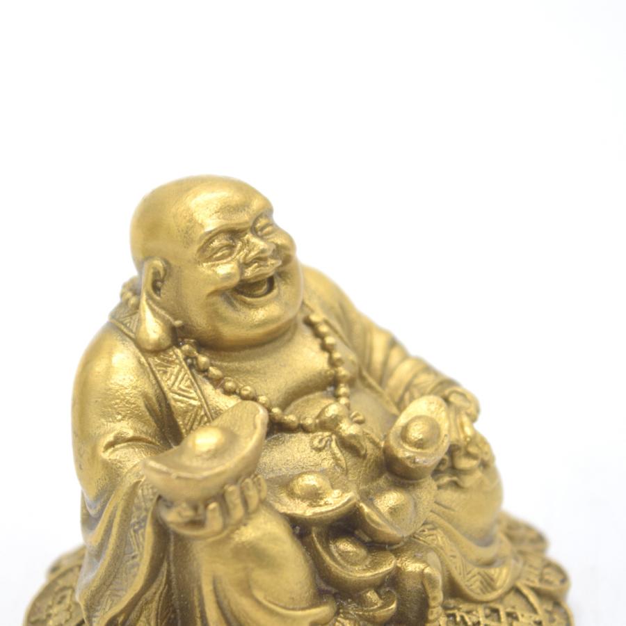 布袋様 置物 笑佛 笑い仏 座り 銅製 6cm : 横浜中華街龍 - 通販