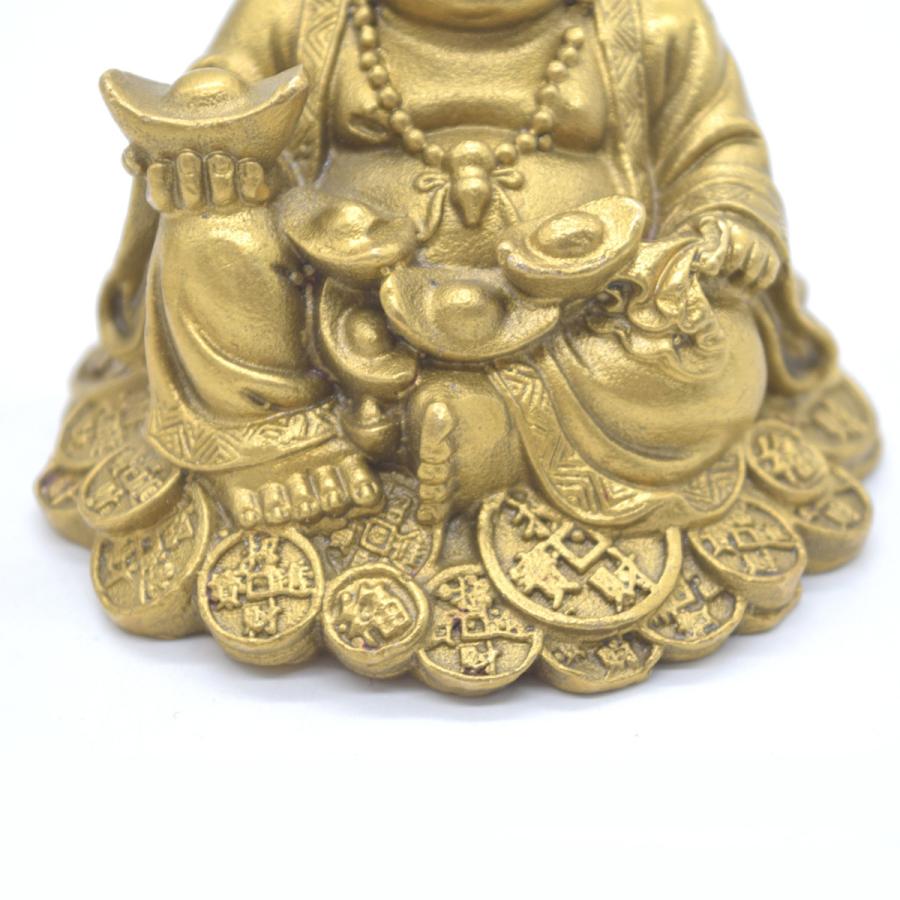 布袋様 置物 笑佛 笑い仏 座り 銅製 6cm : 横浜中華街龍 - 通販