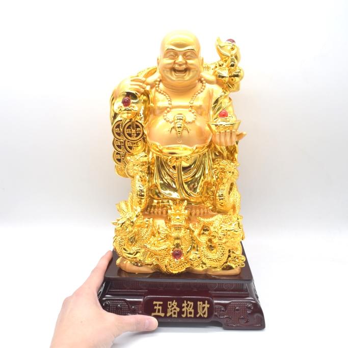 仏教美術 中国 仏像 黄金袋笑仏 弥勒仏像 銅製 銅器