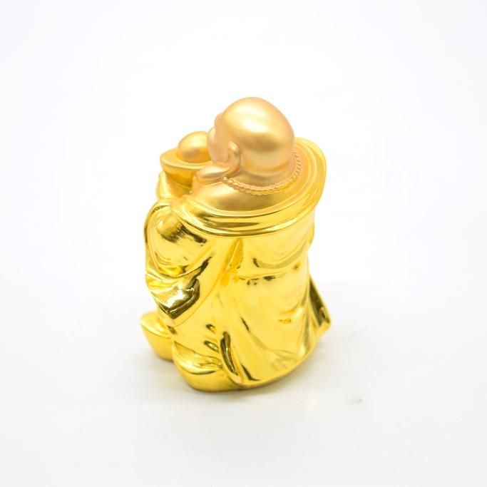 笑佛様 布袋 笑い仏 笑仏 元宝 樹脂製置物 9cm : 横浜中華街龍 - 通販